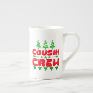 Cousin Crew Jul Familj Matchande Design-86044 Benporslin Mugg