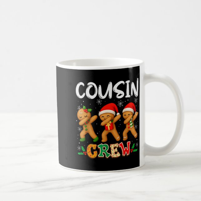 Cousin Crew jul pyjamas Gingerbread Man Dabbi Kaffemugg (Höger)