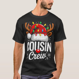 Cousin Crew Matchande Julpyjamas 2025 Familj T Shirt