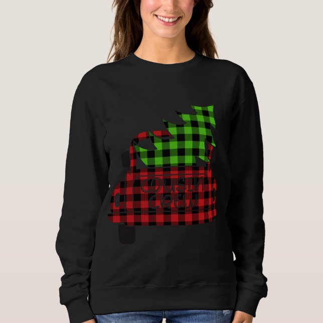 Cousin Crew Pajamas Cousins T Shirt (Framsida)