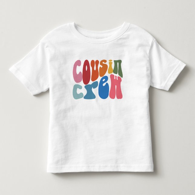 Cousin Crew. T Shirt (Framsida)
