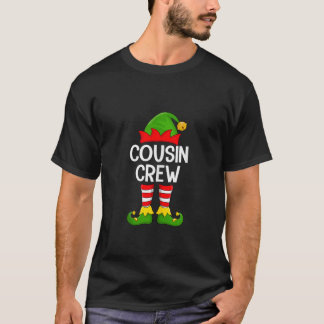 Cousin Crew Tomte Jul Familj Matchande Tomte Squad T Shirt