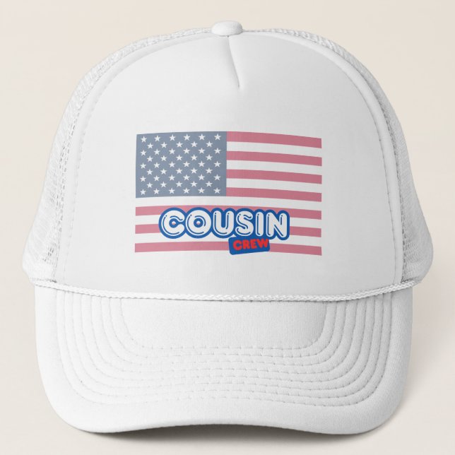 Cousin Crew USA Keps (Framsida)