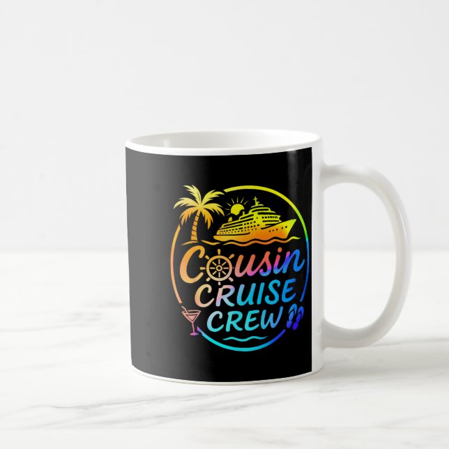 Cousin Cruise Crew Trocal Summer Vacation Matching Kaffemugg (Höger)