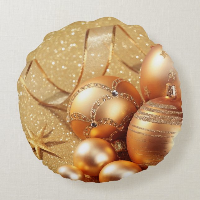 Cousin de Noël Festif Rund Kudde (Baksidan)