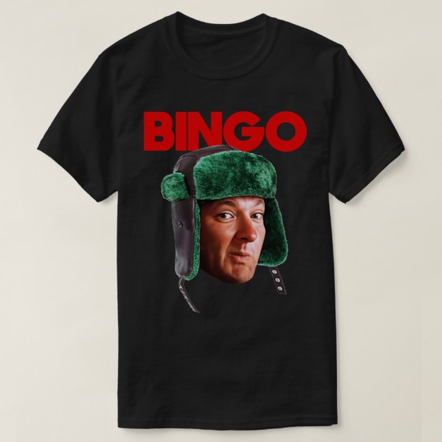 Cousin Eddie BINGO T Shirt (Design framsida)