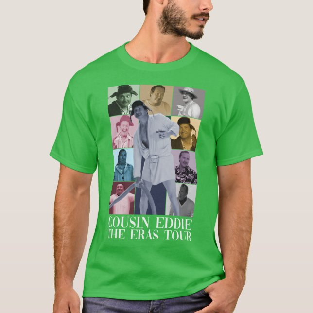 Cousin Eddie Erasour retro T Shirt (Framsida)
