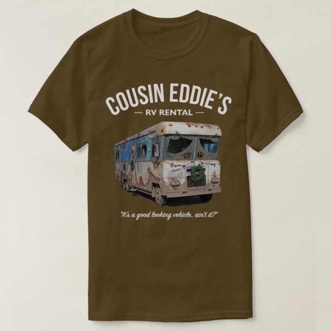 Cousin Eddies RV Rental T Shirt (Design framsida)