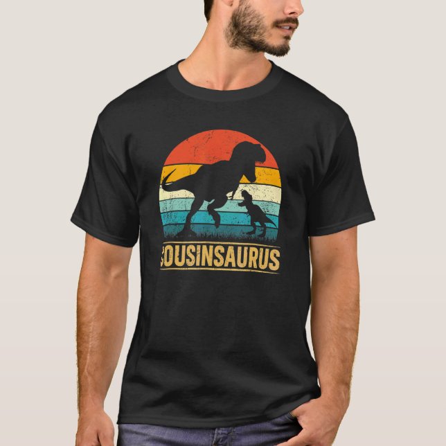 Cousin Saurus Rex Dinosaur Cousinsaurus Matching F T Shirt (Framsida)
