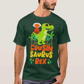Cousin Saurus Rex Dinosaur Kids T Shirt
