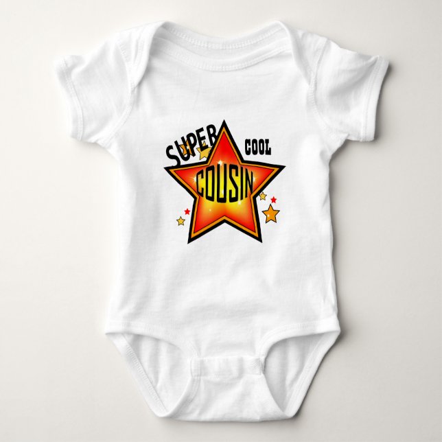 Cousin Toppen Star Infant Creeper Tee (Framsida)