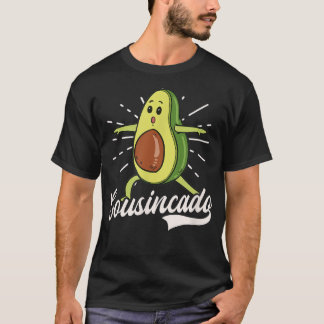 Cousincado Avocado Design Cousin Crew T Shirt