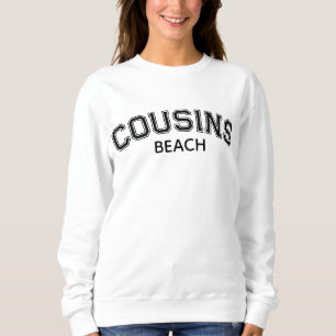 Cousins Beach, Kusiner rolig, Överdimensionerad Tr T Shirt