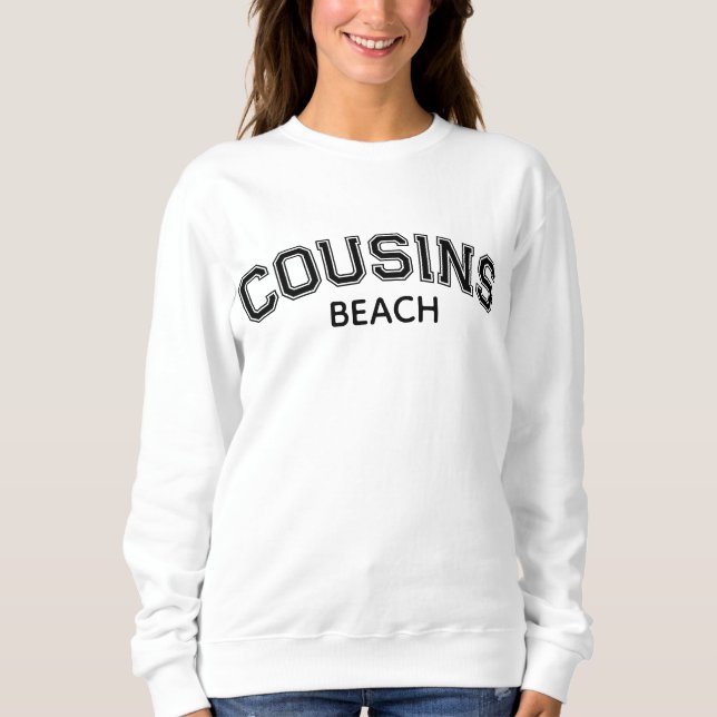Cousins Beach, Kusiner rolig, Överdimensionerad Tr T Shirt (Framsida)