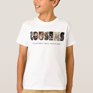Cousins Photo Collage Barn T-Shirt