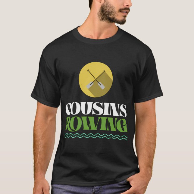Cousins Rowing T Shirt (Framsida)