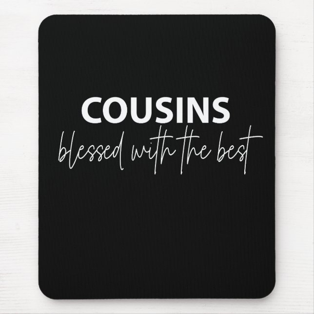 Cousins - Välsignade med det bästa  Musmatta (Framsidan)
