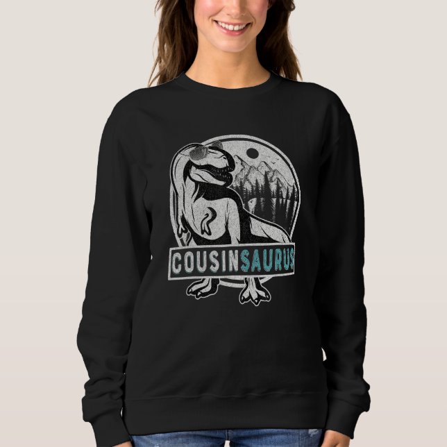 Cousinsaurus Rex Dinosaur Cousin Saurus Family Mat T Shirt (Framsida)