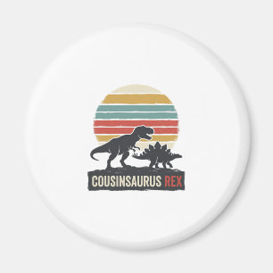 Cousinsaurus Rex Rolig Dinosaur Vintage Tröja Desi Magnet