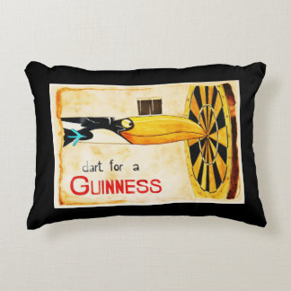 coussin affiche bière irlandaise GUINNESS peinte Prydnadskudde