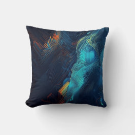 Coussin art abstrait kudde