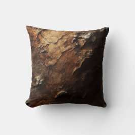 Coussin art abstrait terre kudde