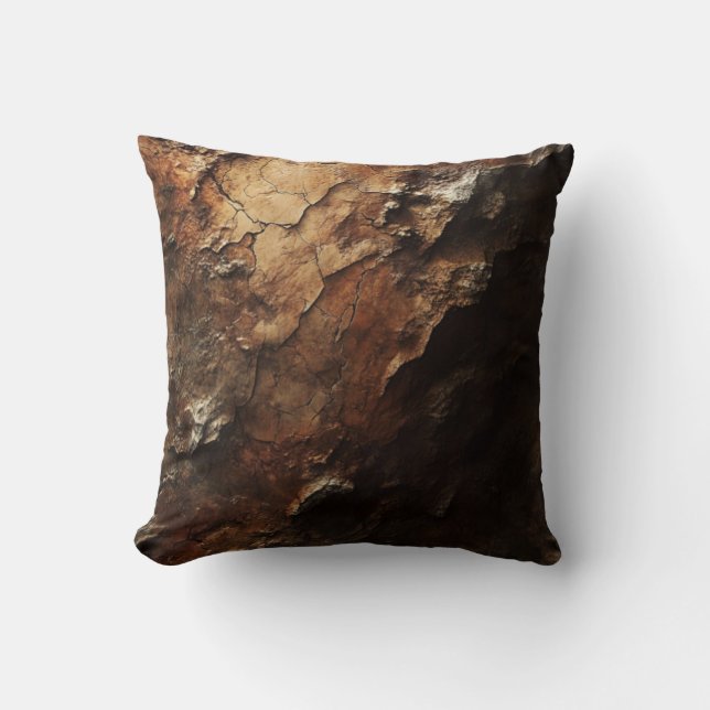 Coussin art abstrait terre kudde (Framsida)