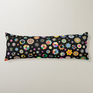 Coussin bicolore noir et vert kroppskudde