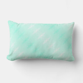 coussin bleu turquoise lumbarkudde