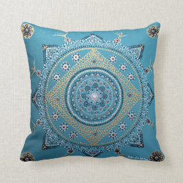 Coussin Blue Mandala Kudde