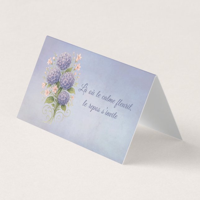 coussin botanique, là où le calme fleurit visitkort (Framsida)