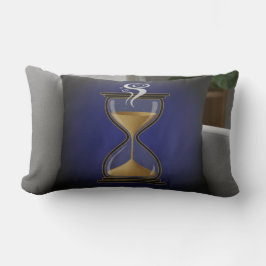 Coussin "Brew Time" – Design Sablier et Café, Élég Lumbarkudde