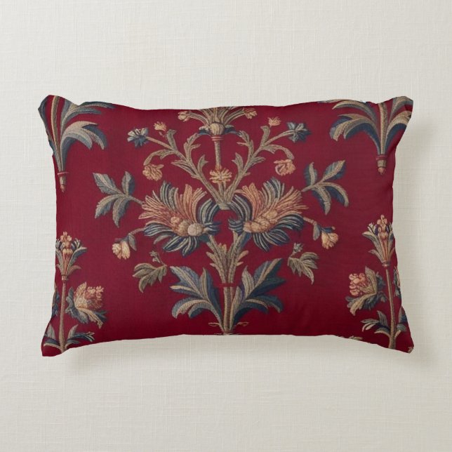 coussin broderie medievale renaissance prydnadskudde (Framsidan)