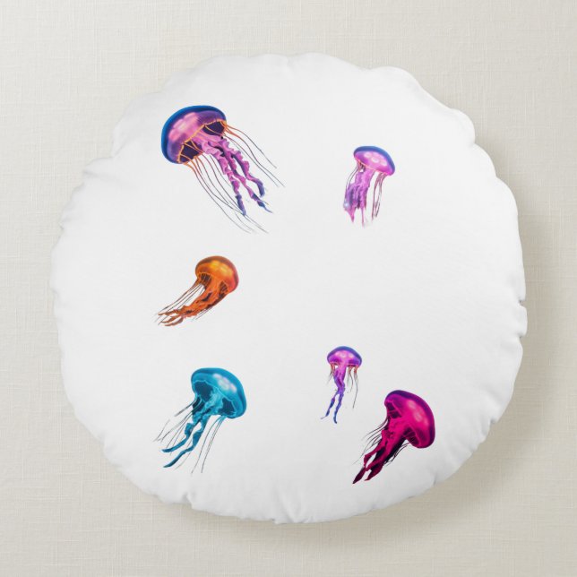 coussin coquillages rund kudde (Framsidan)