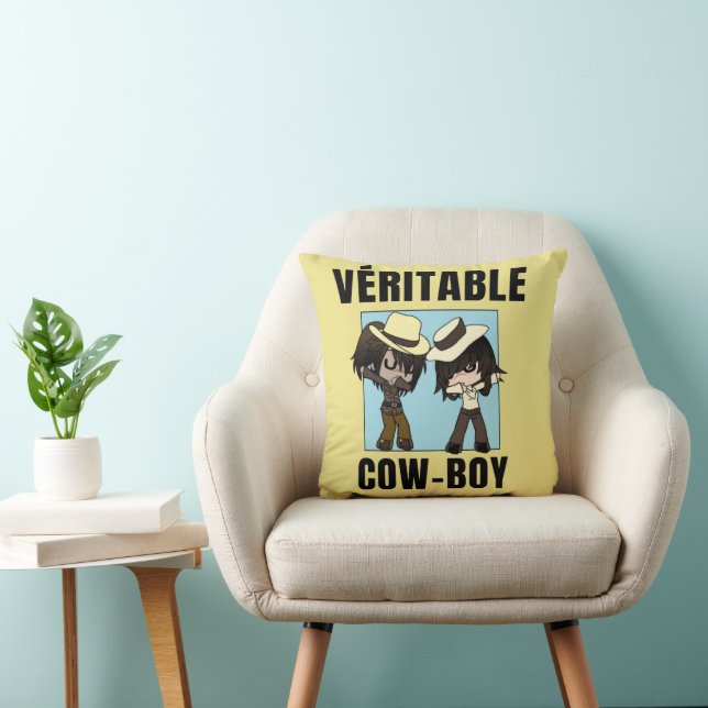 coussin cowboy chibi kudde (Stol)