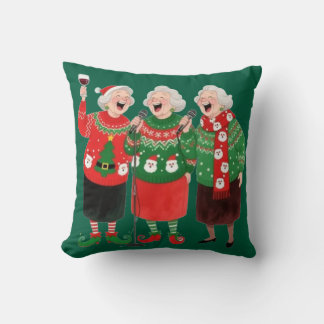 Coussin de Noël Festive pour Femmes – Pulls de Noë Kudde