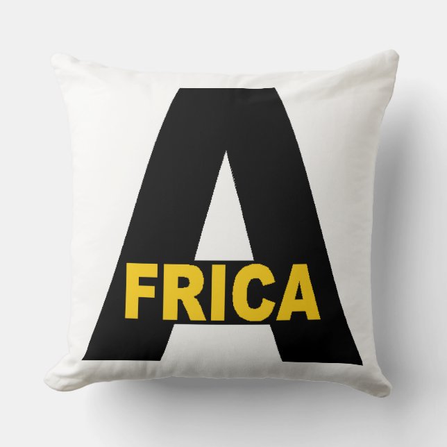 Coussin décoratif  blanc  AFRICA Kudde (Framsida)