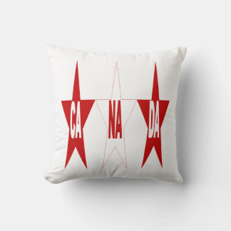 Coussin décoratif blanc CANADA Kudde