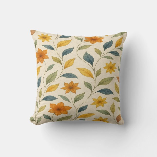 Coussin décoratif Floral Kudde (Framsida)
