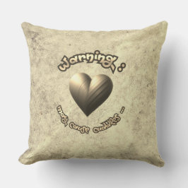 Coussin décoratif - golden heart kudde