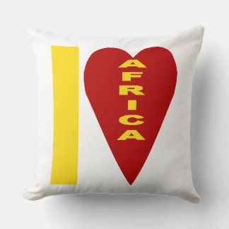 Coussin décoratif I LOVE AFRICA Kudde