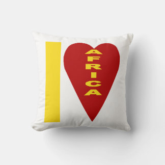 Coussin décoratif I LOVE AFRICA Kudde