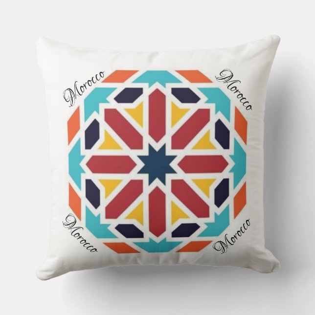 Coussin décoratif L'art du zellige Kudde (Baksida)