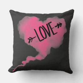 Coussin décoratif Love Cœur Nuage Kudde