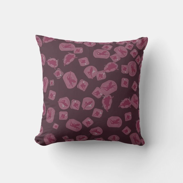 Coussin Décoratif Mauve Mystique – Motif Fées Kudde (Framsida)