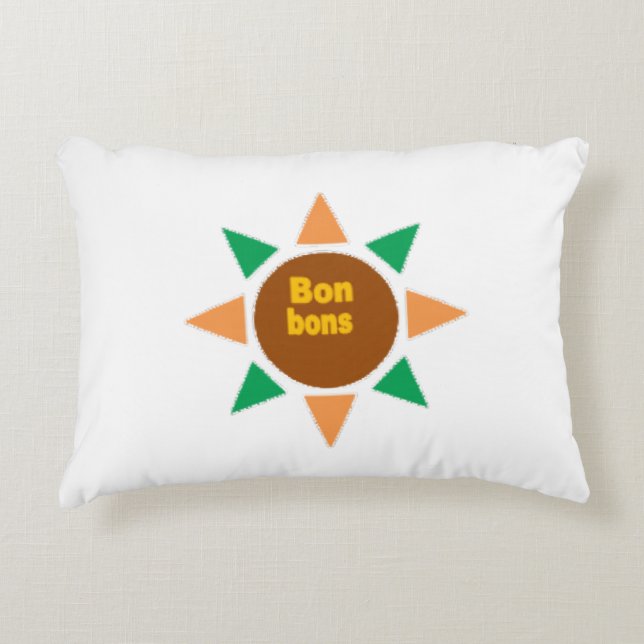 Coussin décoratif pour enfants  ETOILES  BONBONS Prydnadskudde (Framsidan)