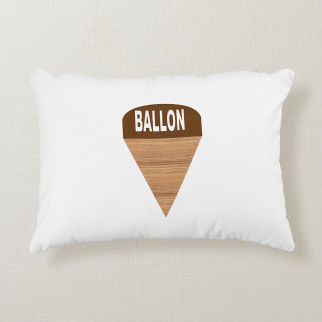 Coussin décoratif pour enfants  GLACE  BALLON  Prydnadskudde (Framsidan)