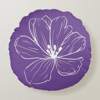 Coussin décoratif rond (40,6 cm)  rund kudde