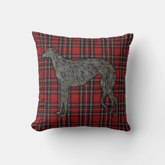 Coussin Deerhound Kudde (Framsida)