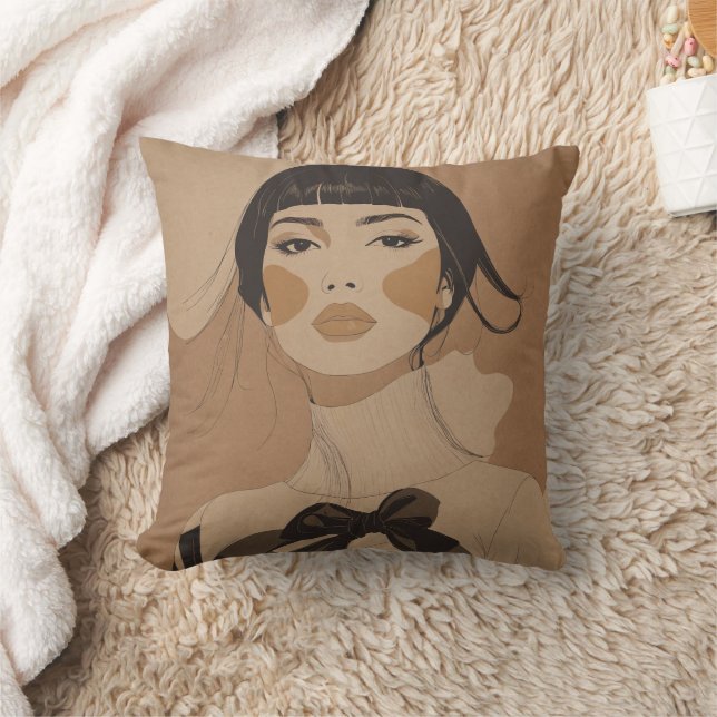 Coussin design recto/verso kudde (Filt)